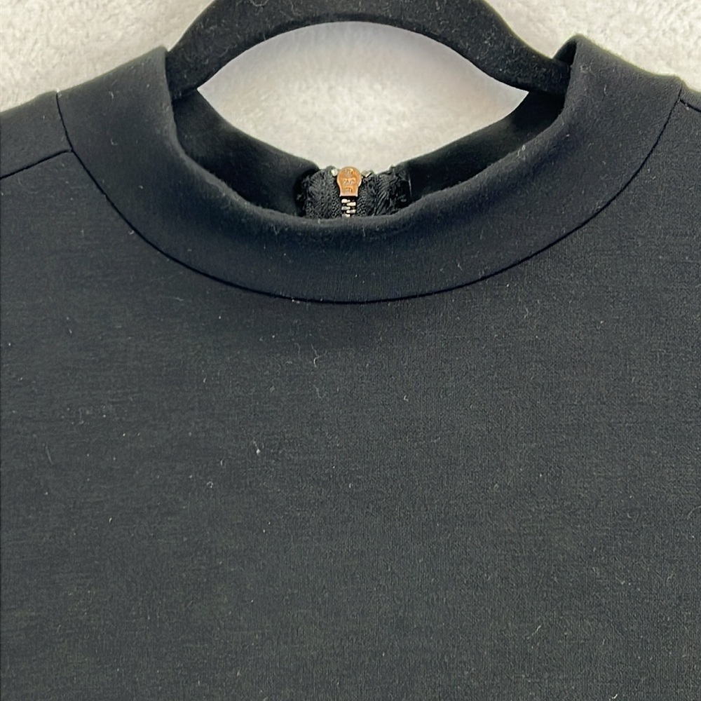 Torrid Woman’s Knit Mini Dress Sz 3 (22-24) Black Soft Polyester/Modal/Spandex - Picture 5 of 14